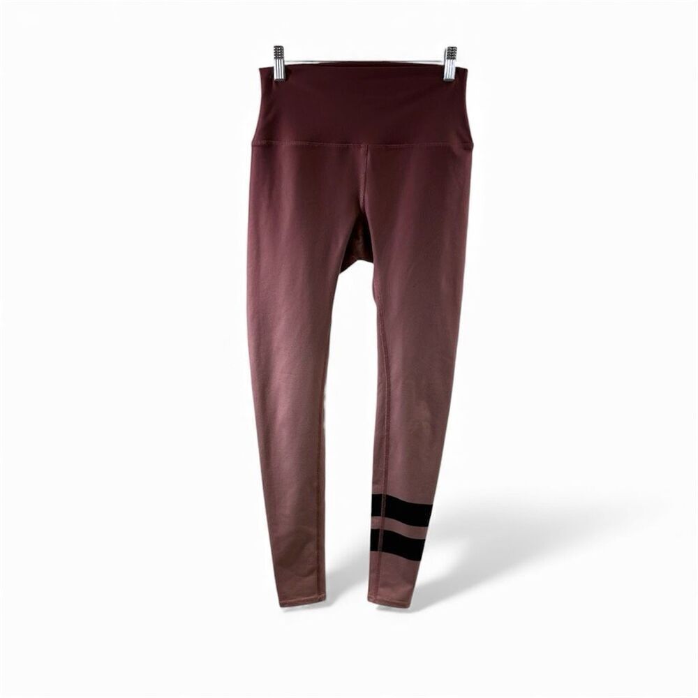ALO High Waist Airbrush Gradient Legging in Grenache S